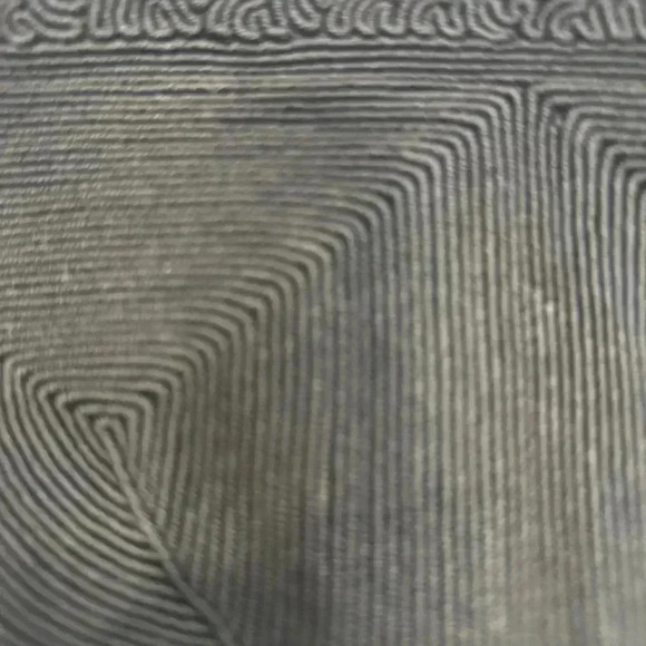 Vintage Laurel Corded Black Handbag Clutch Art Deco Design - Picture 2 of 10